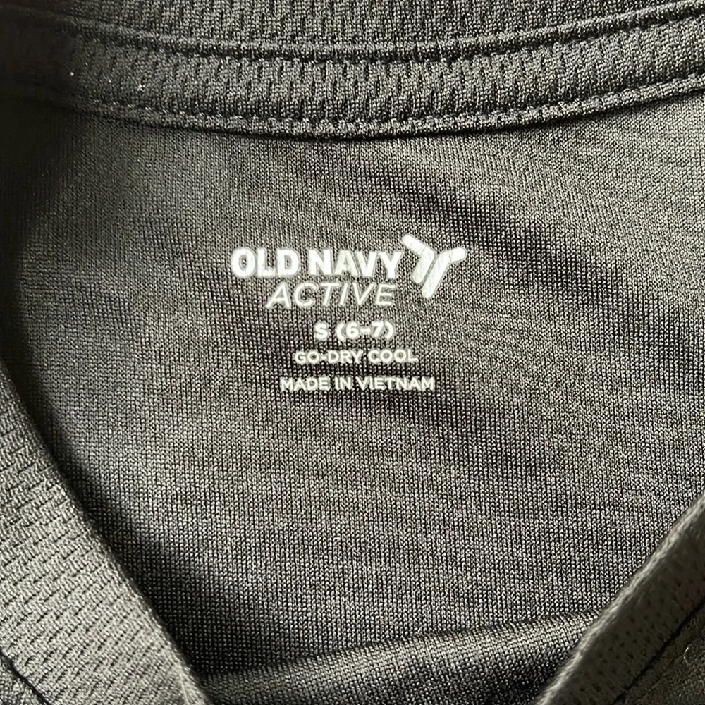 🟢 Old Navy Active Short Sleeve Tee Elevate Your Game Youth Small (6/7)